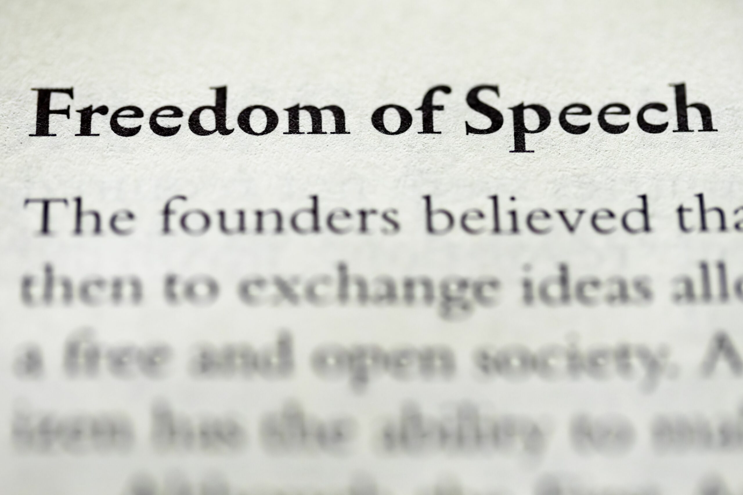 The Imperative to Protect Freedom of Speech Why Donating to the First