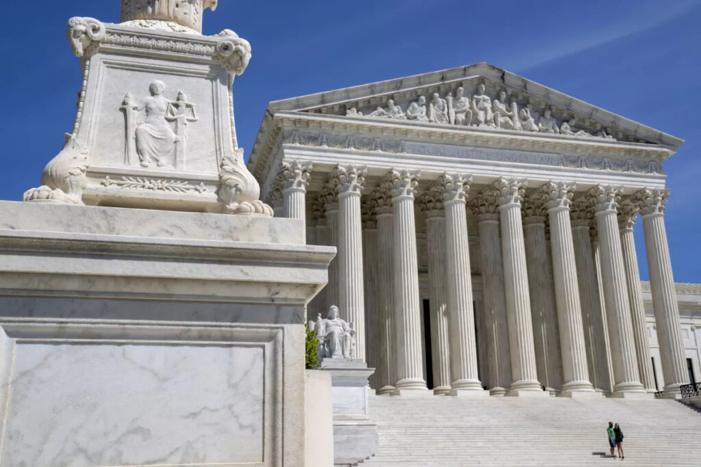 The Supreme Court, in Counterman vs. Colorado, adopted a compromise meant to resolve the question of how to determine what is a true threat that can be punished. (Jacquelyn Martin / Associated Press)